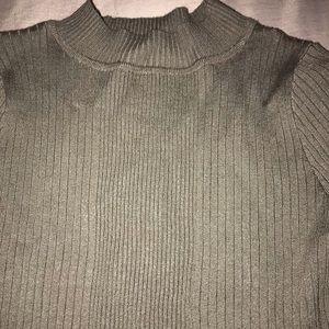 Olive turtleneck